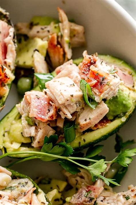 stuffed-avocados-with-chicken-bacon-easy-keto image