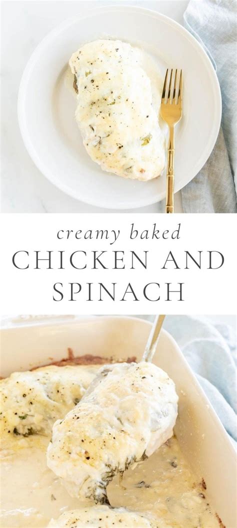 creamy-baked-chicken-and-spinach-julie-blanner image