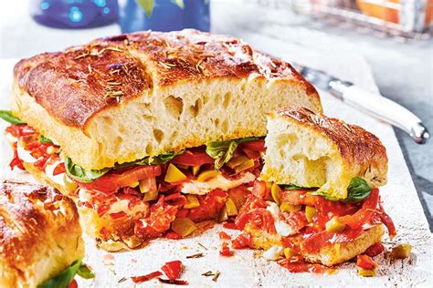 grilled-antipasto-focaccia-sandwich-canadian-living image