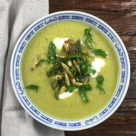 asparagus-ends-soup-home-made image