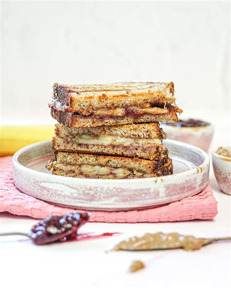 grilled-peanut-butter-and-banana-sandwich-the-edgy-veg image