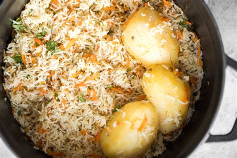 one-pot-rice-pilaf-with-carrots-ahead-of-thyme image