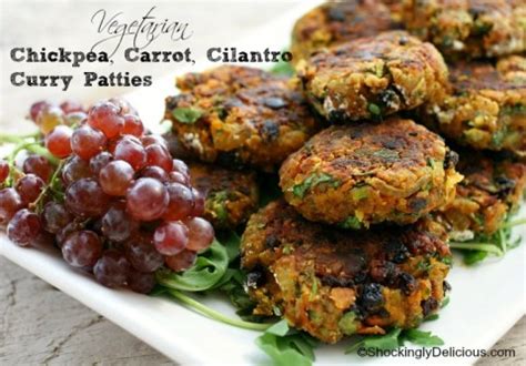 vegetarian-chickpea-carrot-cilantro-curry-burger image
