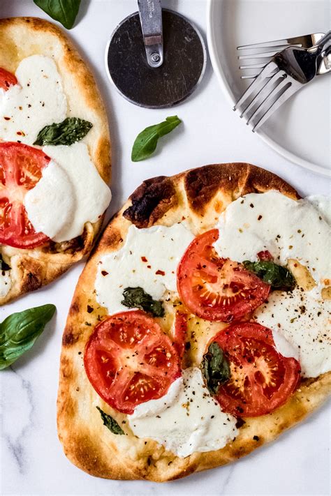 tomato-basil-mozzarella-flatbread-pizza-wanderlust image