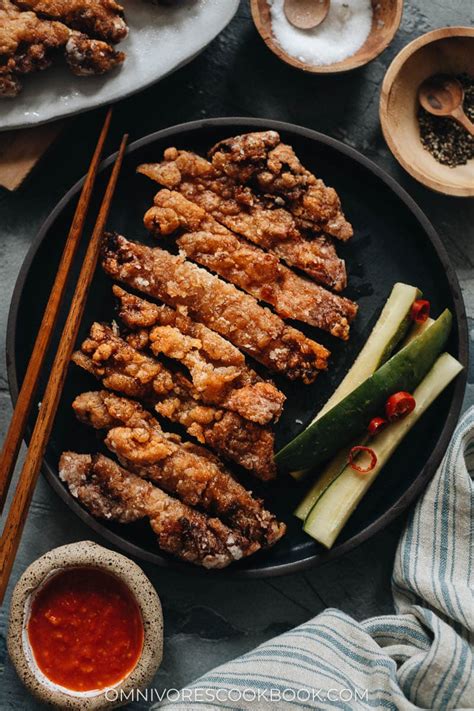 chinese-fried-pork-chops-omnivores-cookbook image