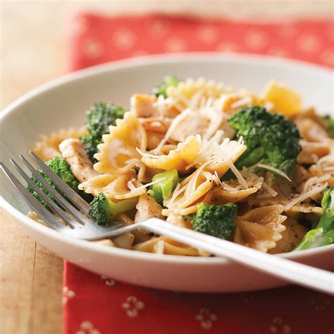 bow-tie-pasta-with-chicken-and-broccoli-eatingwell image