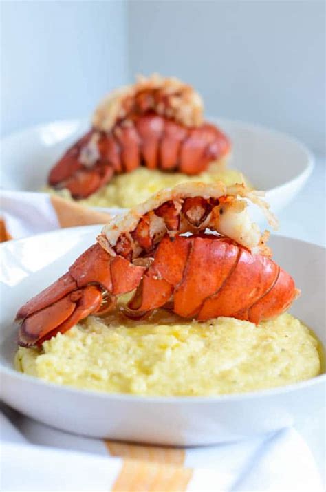 lobster-and-cheesy-grits-caligirl-cooking image