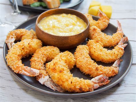 baked-coconut-shrimp-with-mango-dipping-sauce image