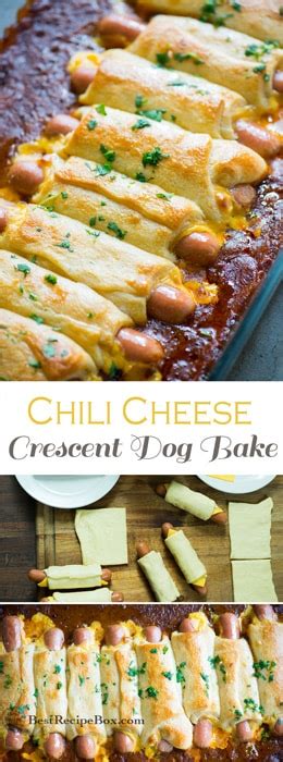 chili-cheese-crescent-hot-dog-bake-best-recipe-box image