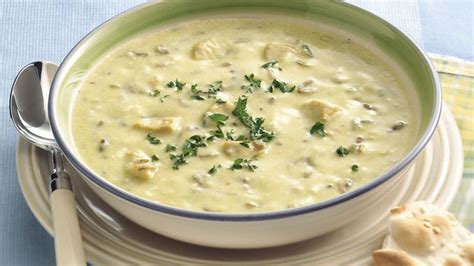 lemon-curry-chicken-and-wild-rice-soup image