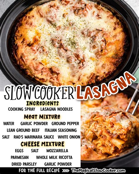 slow-cooker-lasagna-the-magical-slow-cooker image