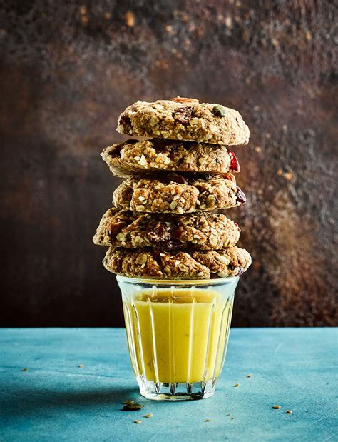 granola-breakfast-cookies-recipe-sainsburys-magazine image