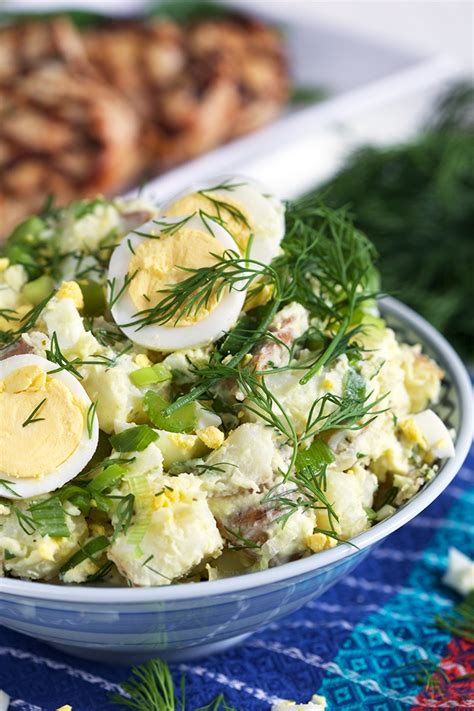 old-fashioned-potato-salad-with-egg-and-dill-the image