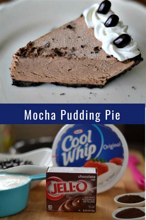 easy-no-bake-mocha-pudding-pie-recipe-southern image