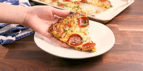 best-zucchini-pizza-crust-recipe-delish image