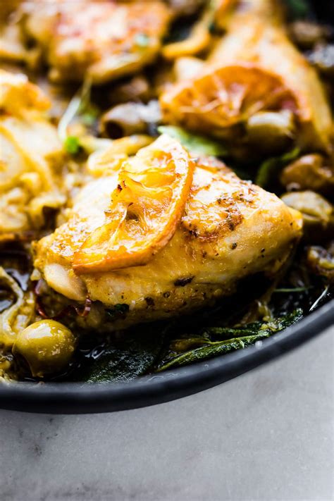 one-pan-lemon-sage-baked-chicken-and-olives image