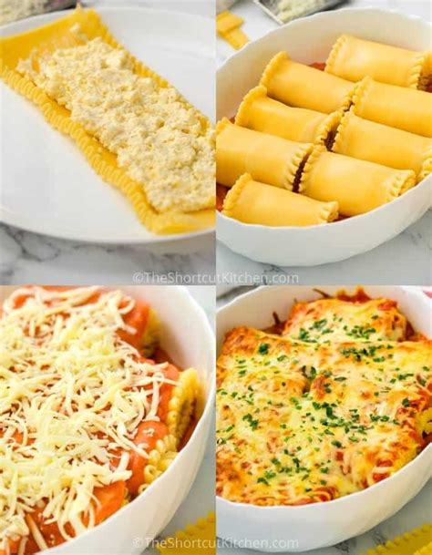 three-cheese-lasagna-rolls-meatless-the-shortcut image