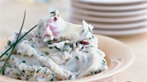 chive-and-garlic-mashed-potatoes-recipe-bon-apptit image