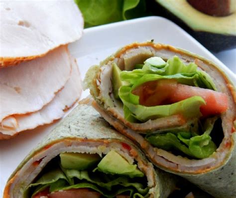 turkey-and-hummus-wrap-simple-and-healthy-lunch image