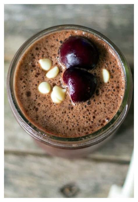 healthy-black-forest-cherry-chocolate-smoothie image