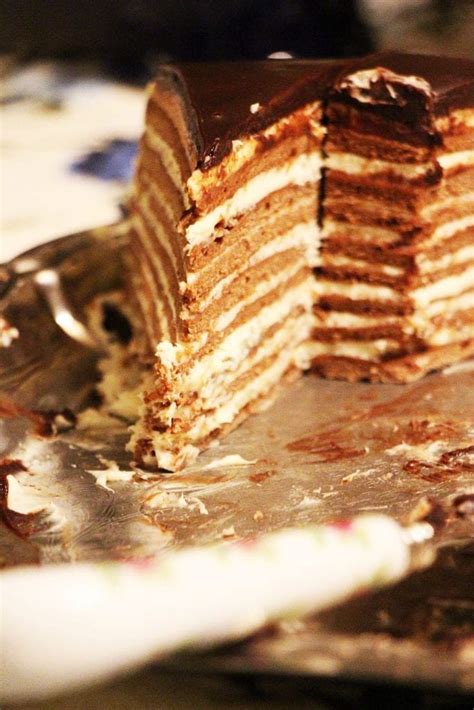 heaven-and-hell-cake-with-peanut-butter-ganache image