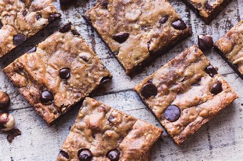 outrageous-chocolate-hazelnut-blondies-the-view image