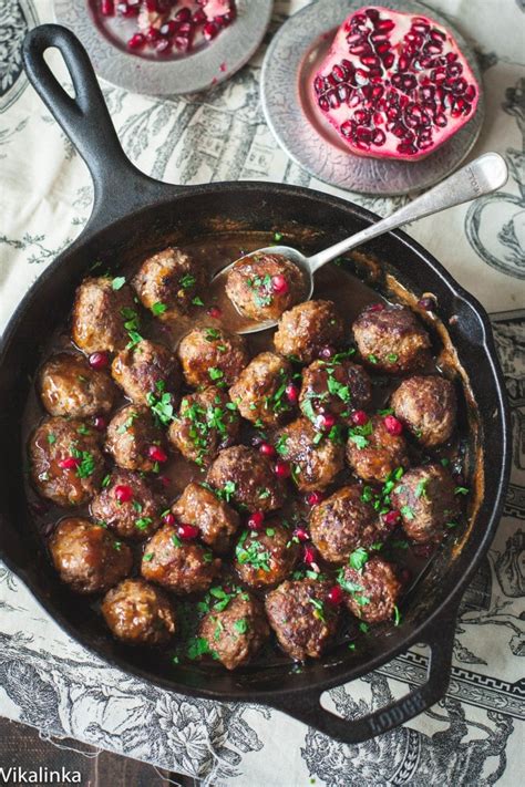 sweet-and-sour-meatballs-in-pomegranate-sauce image