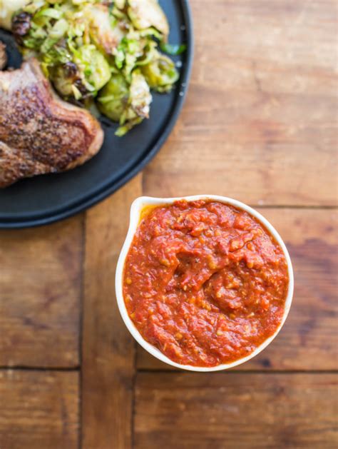 loin-lamb-chops-with-roasted-tomato-and-garlic-sauce image