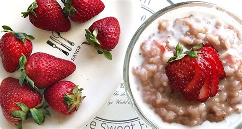 strawberries-and-cream-rice-pudding-bulletproof image