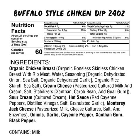 buffalo-style-chicken-dip-24oz-delicious-savory image