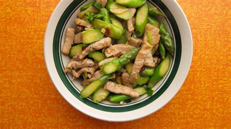 pork-stir-fry-with-asparagus-hank-shaws-wild-food image