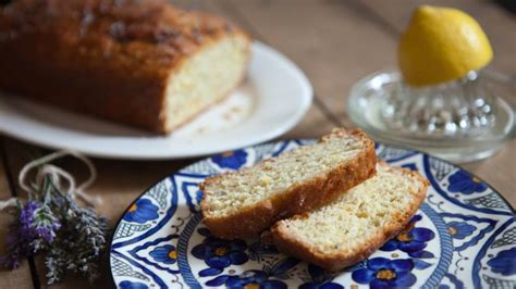 lemon-and-lavender-loaf-cake-recipe-bbc-food image