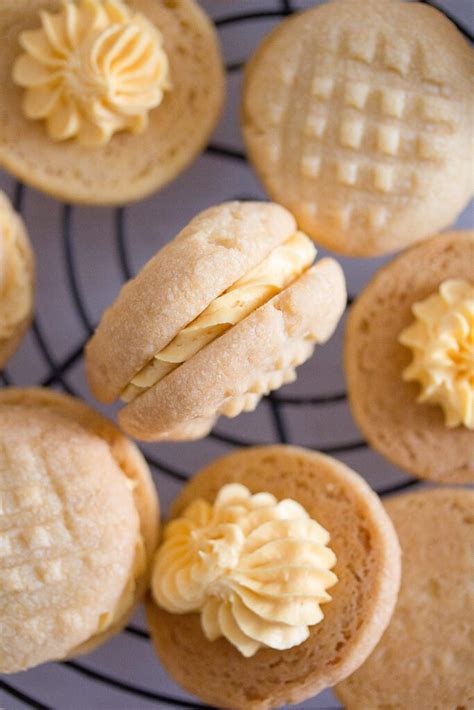 homemade-custard-cream-biscuits-british-cookies image