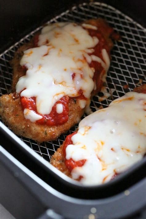 quick-and-easy-air-fryer-chicken-parmesan image