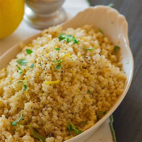 herbed-quinoa-with-lemon-and-pepper-recipe-food image