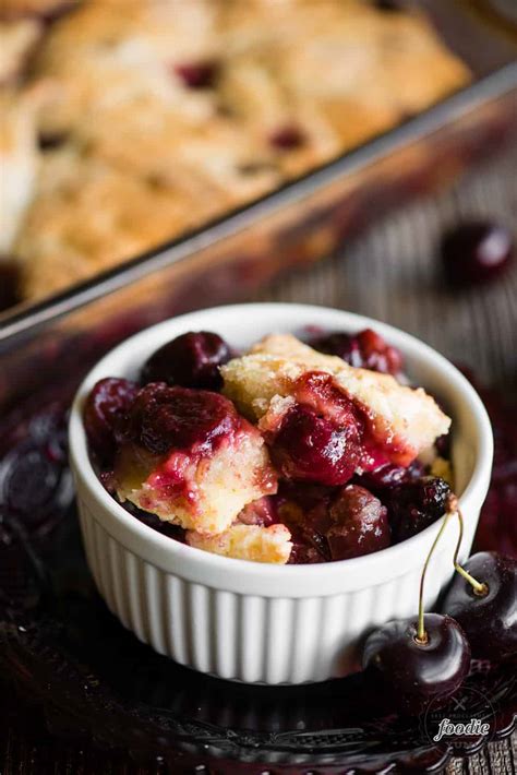 gluten-free-cherry-cobbler-self-proclaimed-foodie image