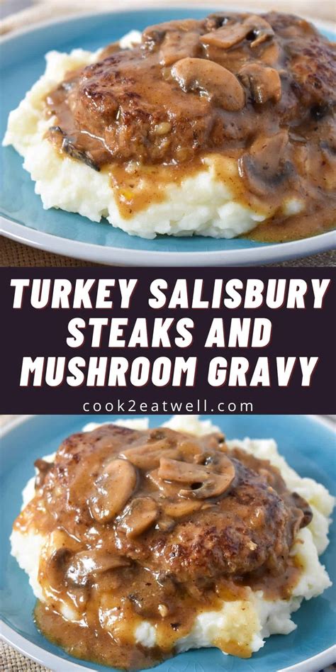 turkey-salisbury-steaks-and-mushroom-gravy image