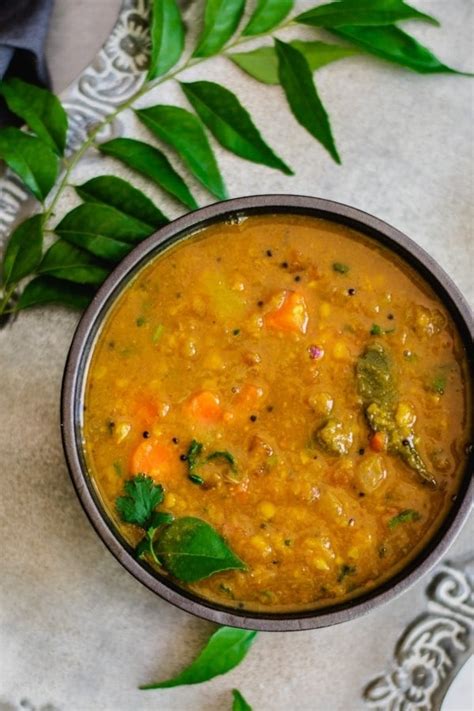 instant-pot-sambar-lentil-vegetable-stew-spice image