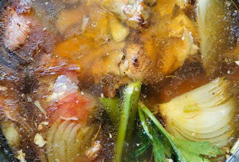 leftover-roast-chicken-soup-recipe-leites-culinaria image