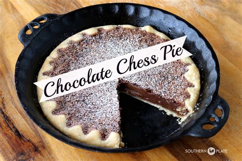 chocolate-chess-pie-southern-plate image
