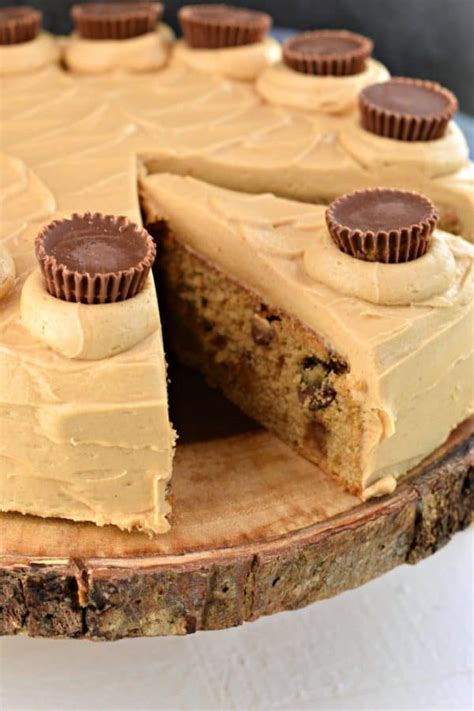 reeses-peanut-butter-cake-recipe-shugary-sweets image
