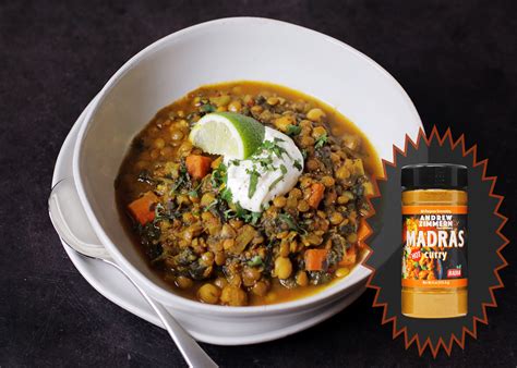 vegetable-lentil-curry-with-madras-curry-seasoning image
