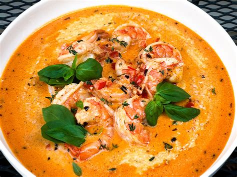 creamy-garlic-and-tomato-shrimp-and-fontina-grits image