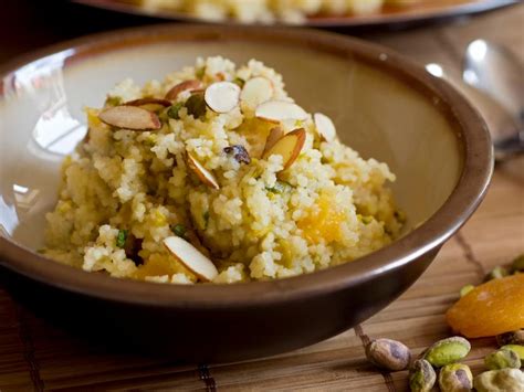 sweet-almond-milk-couscous-recipes-cooking-channel image