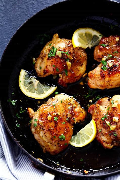 glazed-lemon-honey-garlic-chicken-the-recipe-critic image
