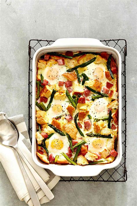 ham-asparagus-and-cheese-strata-better-homes image