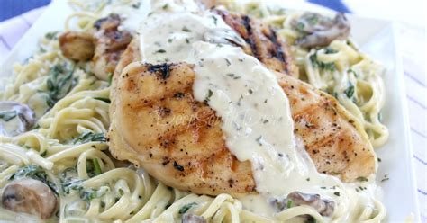deep-south-dish-chicken-florentine-with-mushrooms image