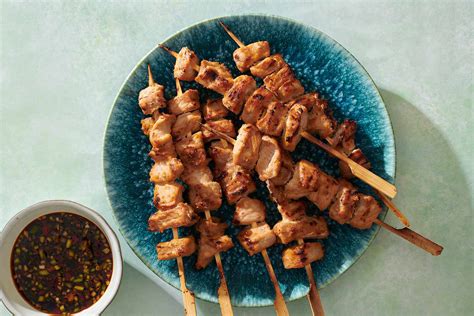 grilled-pork-satay-recipe-with-sweet-dipping-sauce-the image
