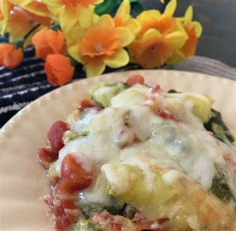 zucchini-tomato-casserole-with-cheese-southern image