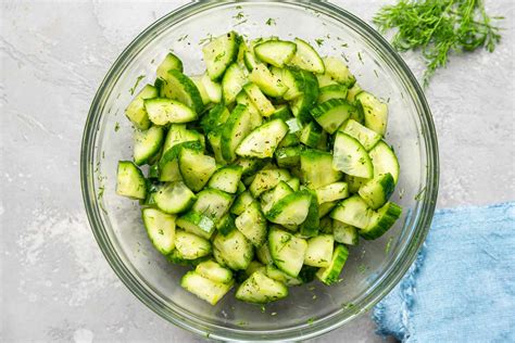 fresh-easy-cucumber-salad-recipe-simply image
